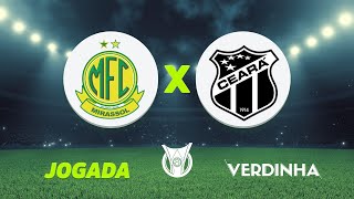 MIRASSOL X CEARÁ AO VIVO CAMPEONATO BRASILEIRO SÉRIE B  29042024 [upl. by Ocimad]