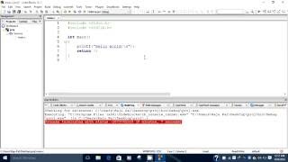 How to create C projects in Code Blocks [upl. by Stegman348]