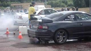 celica vs r33 karlstad racing summer 2009 [upl. by Romney]