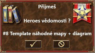 Heroes vědomosti 8  Template náhodné mapy  diagram [upl. by Eijneb982]