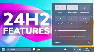 Windows 11 24H2  All New Features Full Release Review [upl. by Anirtap]