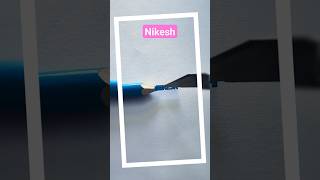 nikesh name art pencilart [upl. by Aiciles360]