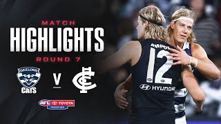 Geelong Cats v Carlton Highlights  Round 7 2024  AFL [upl. by Talia549]