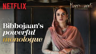 Aditi Rao Hydaris Iconic Freedom Speech in Heeramandi 🔥  Netflix India [upl. by Bernadette287]