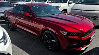 2017 Ford Mustang EcoBoost 23L TURBO in Ruby Red only 9400kms travelled Virtual Tour for Megan [upl. by Rep]