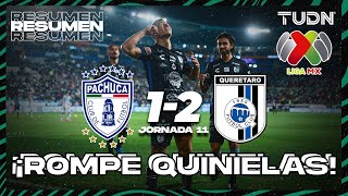 HIGHLIGHTS  Pachuca 12 Querétaro  CL2024  Liga Mx J11  TUDN [upl. by Pyle931]