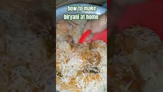 technique to make biryani at home shots shortvideo youtubeshorts foodreview vlogbytonatuni [upl. by Aduhey]