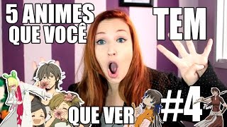 5 ANIMES DESCONHECIDOS QUE VOCÊ TEM QUE VER 4 [upl. by Sauls]