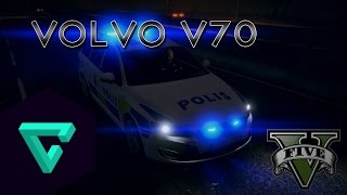 GTA V  Swedish Police Volvo V70 RELEASE [upl. by Airotcivairam53]