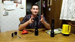 Guidesman 6000 Lumen Rechargeable FlashLight Review  Menards [upl. by Eitra]