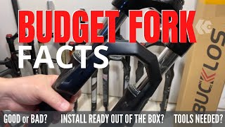 BUDGET AIR FORK FACTS  Bucklos  Bolany  ZTZ  LUTU  all the same Install Ready Out of the Box [upl. by Sucramed]