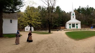 ⁴ᴷ⁶⁰ Walking Old Sturbridge Village in Sturbridge Massachusetts [upl. by Benson]