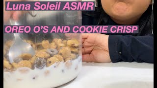 Oreo Os and Cookie Crisp ASMR  Mukbang 목방 [upl. by Duntson]