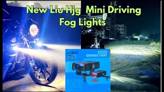 Most Powerful Liu Hjg Mini Driving Fog Lights  Chota Packet Bada Dhamaka 🔥With Dual Colour [upl. by Ahsenar]