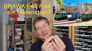 Meilenstein deutscher ELok Entwicklung die E44  BRAWAs 144 ein Meilenstein in Spur N [upl. by Etnauq709]