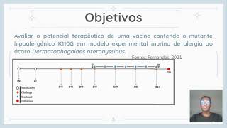 Avaliação do potencial imunomodulatório da proteína Der p 21 do ácaro Dermatophagoides pteronyssinus [upl. by Lahcym]