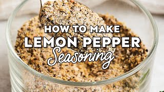 Homemade Lemon Pepper Seasoning [upl. by Paloma]