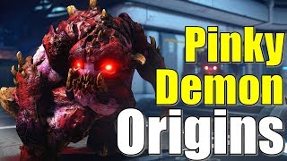 The Pinky Demon Origins in Doom 2016  Where did it come from Evolution of course  Lore Explained [upl. by Sigismondo]