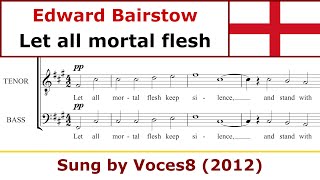 Edward Bairstow  Let all mortal flesh keep silence Voces8 [upl. by Tacita]