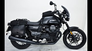 Moto Guzzi V7 III Stone 2018 Black [upl. by Anaeed]