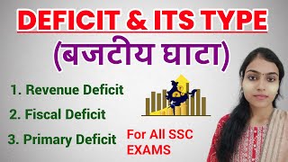 Deficit  Types of Deficit  Budget Deficit Concept Explained  Economics class 7 [upl. by Masterson]