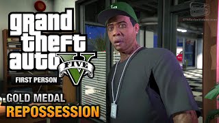 GTA 5  Mission 2  Repossession First Person Gold Medal Guide  PS4 [upl. by Idna915]