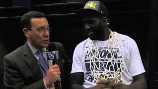 Villanova Mens Basketball April 4 2016  PostGame Interview with Daniel Ochefu [upl. by Weidman]