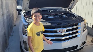 Replacing Coolant Reservoir on 2016 Escalade ESV [upl. by Virgilia]