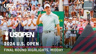 2024 US Open Highlights Final Round Midday [upl. by Siblee581]