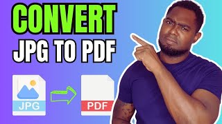 How To Convert JPG To PDF PC iPhone amp Android [upl. by Adair]