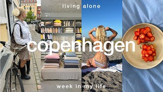 living alone in copenhagen  summer week in my life [upl. by Aitsirk983]