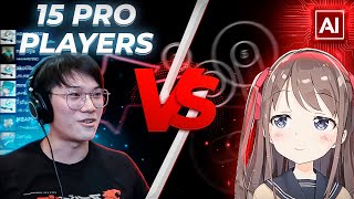 15 osu Pros vs AI quotNeurosamaquot [upl. by Lirrehs]