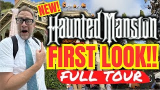 OPENING DAY FULL TOUR of Disneyland’s NEW HAUNTED MANSION [upl. by Gnanmas]