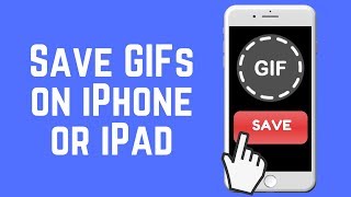 How to Save GIFs to iPhone or iPad the Easy Way [upl. by Recneps]