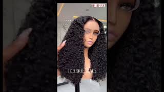 IDHERES new wig Double Drawn Pixie CurlyTRY ittt🔥🔥🔥curlyhair naturalhair humanhair lacewigs [upl. by Mirabelle]