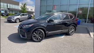 2020 Honda CR V Sport AWD in Crystal Black Pearl [upl. by Aneahs]