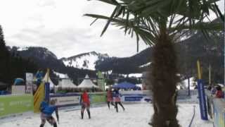 Spitzingsee im SnowVolleyballFieber Beachfeeling in Bayern [upl. by Lyram174]