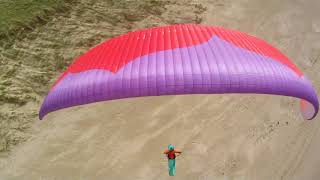 Soaring Paragliding Wijk aan Zee the Netherlands 06092020 [upl. by Ladnor312]