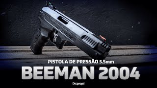 Pistola de Pressão 2004 55mm  Beeman REVIEW E TESTE [upl. by Aihsrop102]