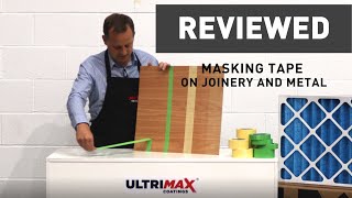 Review Of Masking Tapes For Metal And Joinery Work [upl. by Shreeves80]