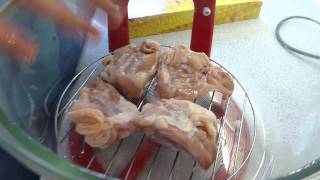 How to use your Halogen oven to defrost chicken [upl. by Alicsirp]