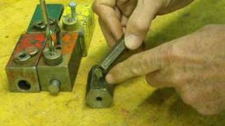 MACHINE SHOP TIPS 11 Drilling Crossholes tubalcain [upl. by Ettenad]