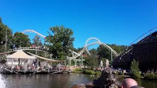 De Vliegende Hollander Der fliegende Holländer onride  Efteling 2016 [upl. by Gnim41]