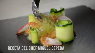 esferificacion cocina molecular aguachile chef miguel cepeda MCS puebla [upl. by Rowan]