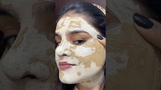 Multani mitti and rose water face pack for glowing skin ✨🌻shortsvideo skincaretipsyoutubeshorts [upl. by Ijuy92]