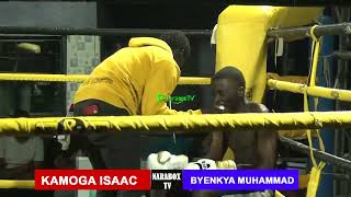 quot⚡️ Insane Knockout Kamoga Isaac Demolishes Byenkya Muhammad in Round 2quot [upl. by Enitsugua]