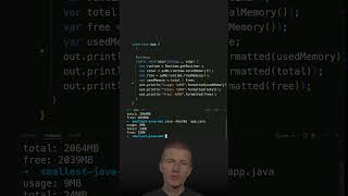 Javas RAM Diet How Low Can You Go java shorts coding airhacks [upl. by Ahsilram]