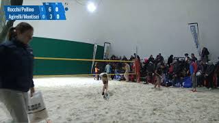 Italiani Under e Over al CRB FINALE UNDER 18 RocchiPollino vs AgirelliMontisci Beach Tennis [upl. by Tinya]