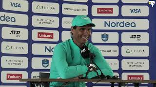 Rafael Nadal Full Press Conference Båstad  157 2024 [upl. by Korry721]