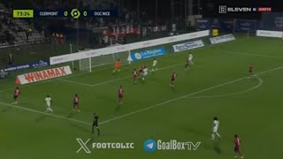 Hicham Boudaoui but incroyable  Clermont vs Nice [upl. by Thornie]